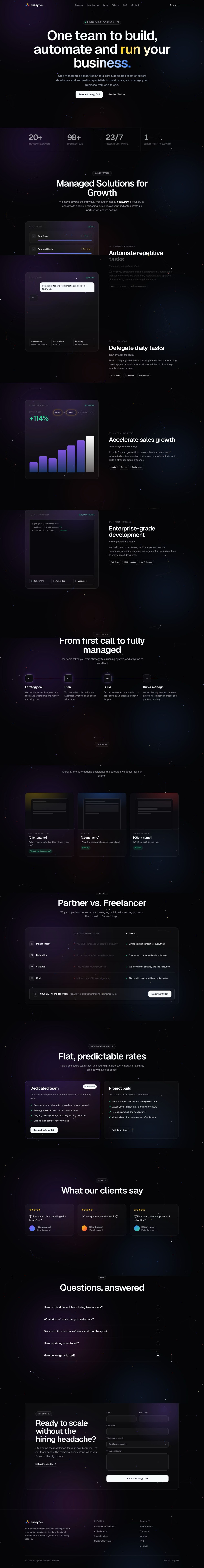 husayDev home page