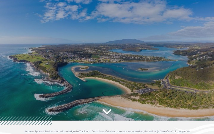 Club Narooma home page